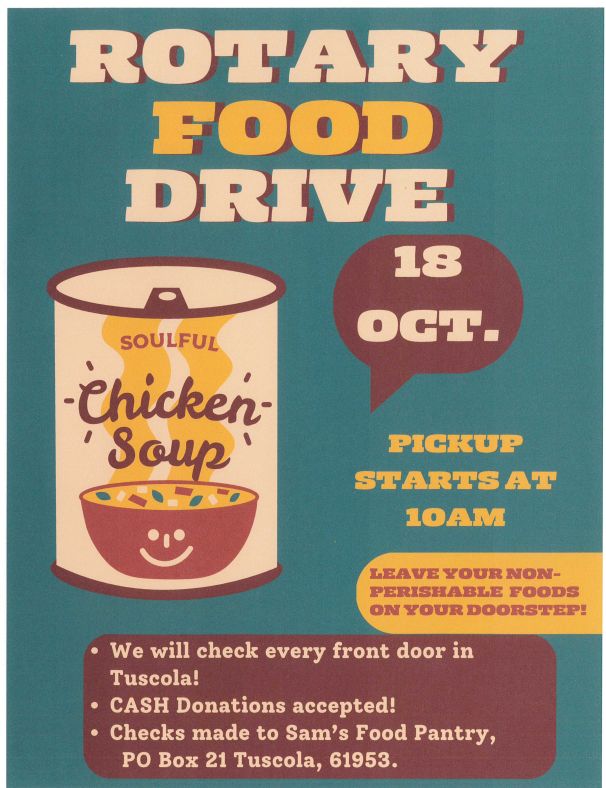 Rotary Food Drive