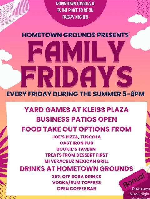 Hometown Grounds family night