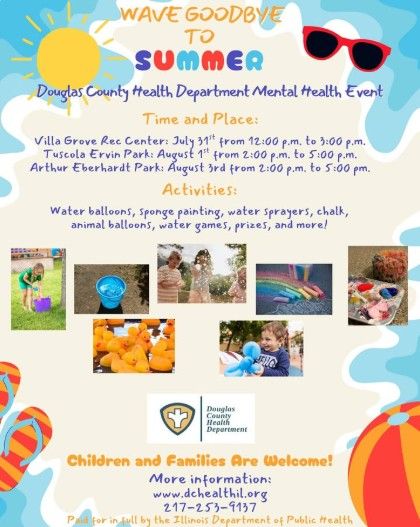Health Dept Wave Goodbye To Summer